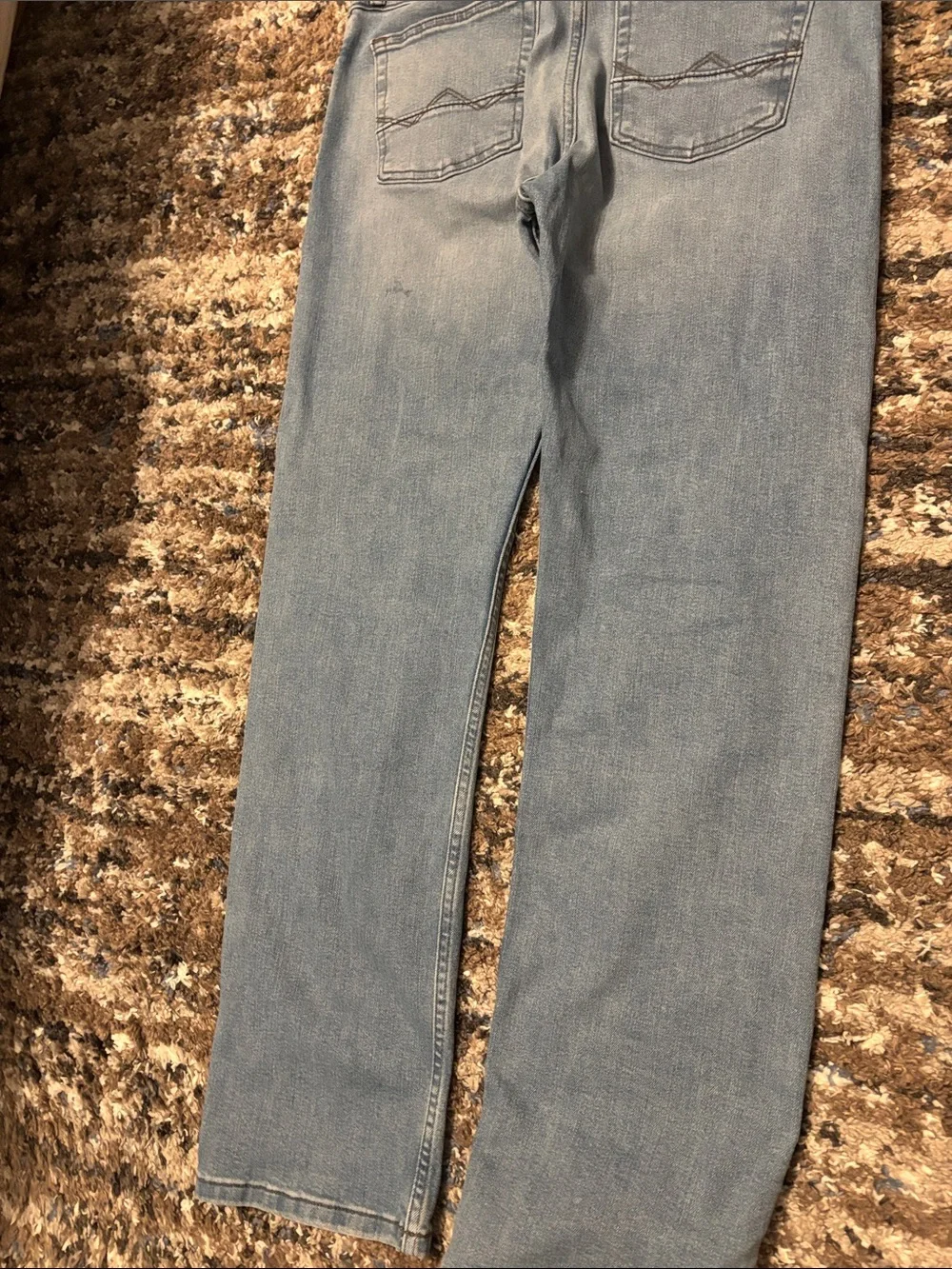 Wrangler Light Wash Slim Straight Men’s Jeans